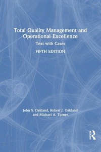 Abbildung von: Total Quality Management and Operational Excellence - Routledge