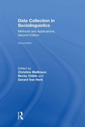 Cover: Data Collection in Sociolinguistics - Routledge