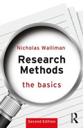 Cover: Research Methods: The Basics - Routledge