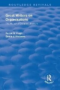 Enlarge image Cover: Great Writers on Organizations - Routledge