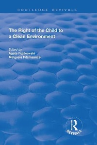 Enlarge image Cover: The Right of the Child to a Clean Environment - Routledge