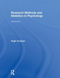 Enlarge image Cover: Research Methods and Statistics in Psychology - Routledge