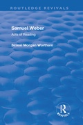 Cover: Samuel Weber - Routledge