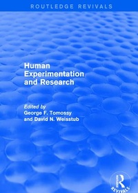 Abbildung von: Revival: Human Experimentation and Research (2003) - Routledge