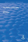 Cover: The Notion of Equality - Routledge