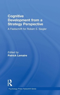 Enlarge image Cover: Cognitive Development from a Strategy Perspective - Routledge