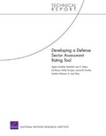 Cover: Developing a Defense Sector Assessment Rating Tool - RAND