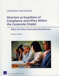 Abbildung von: Directors as Guardians of Compliance and Ethics Within the Corporate Citadel - RAND