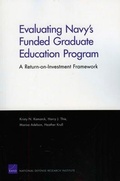 Cover: Evaluating Navy's Funded Graduate Education Program - RAND