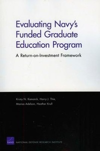 Enlarge image Cover: Evaluating Navy's Funded Graduate Education Program - RAND
