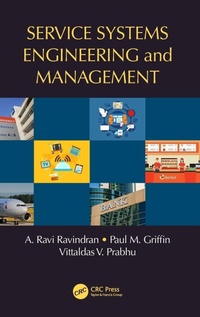Enlarge image Cover: Service Systems Engineering and Management - CRC Press