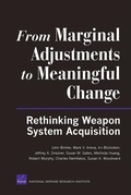 Cover: From Marginal Adjustments to Meaningful Change - RAND