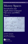 Cover: Morrey Spaces - Chapman & Hall/CRC