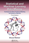 Cover: Statistical and Machine-Learning Data Mining: - Chapman & Hall/CRC
