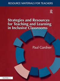 Enlarge image Cover: Strategies and Resources for Teaching and Learning in Inclusive Classrooms - CRC Press