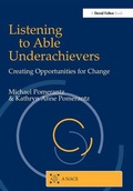 Cover: Listening to Able Underachievers - CRC Press