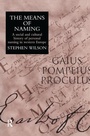 Cover: The Means Of Naming - Routledge