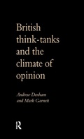 Cover: British Think-Tanks And The Climate Of Opinion - Routledge
