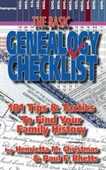 Cover: The Basic Genealogy Checklist - Rio Grande Books