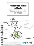 Cover: Finanzkrisen damals und heute - epubli