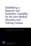 Cover: Establishing a Research and Evaluation Capability for the Joint Medical Education and Training Campus - RAND