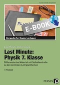 Cover: Last Minute: Physik 7. Klasse - Persen Verlag in der AAP Lehrerwelt GmbH