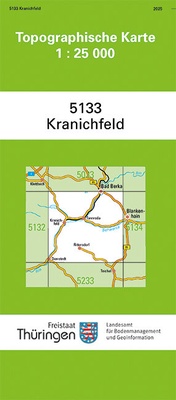Abbildung von: Kranichfeld - Thüringer Landesamt für Bodenmanagement und Geoinformation