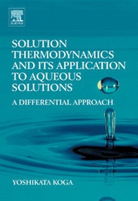 Abbildung von: Solution Thermodynamics and its Application to Aqueous Solutions - Elsevier