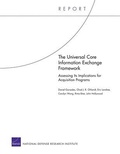 Cover: The Universal Core Information Exchange Framework - RAND