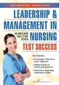 Cover: Leadership and Management in Nursing Test Success - Springer Publishing Company