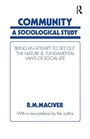 Cover: Community - Routledge