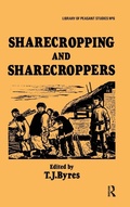 Cover: Sharecropping and Sharecroppers - Routledge