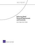 Cover: Balancing Rated Personnel Requirements and Inventories - RAND