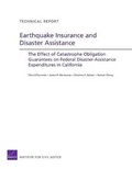 Cover: Earthquake Insurance and Disaster Assistance - RAND