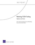 Cover: Retaining F-22a Tooling: Options and Costs - RAND