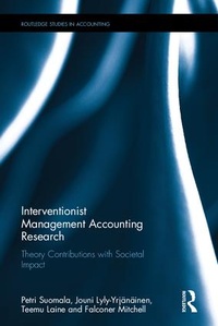 Abbildung von: Interventionist Management Accounting Research - Routledge