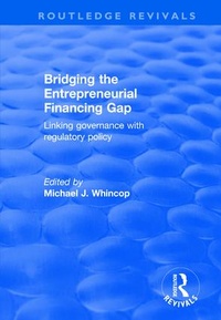 Abbildung von: Bridging the Entrepreneurial Financing Gap - Routledge