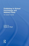 Cover: Publishing in School Psychology and Related Fields - Routledge