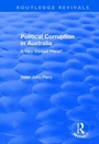 Cover: Political Corruption in Australia - Routledge