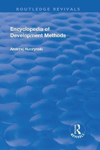 Enlarge image Cover: Encyclopedia of Development Methods - Routledge