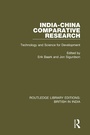 Cover: India-China Comparative Research - Routledge