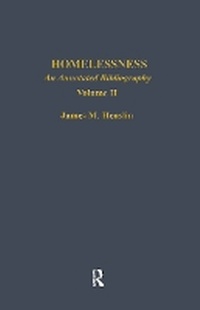 Enlarge image Cover: Homelessness - Garland Publishing Inc