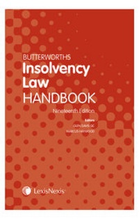 Abbildung von: Butterworths Insolvency Law Handbook - Butterworths Law