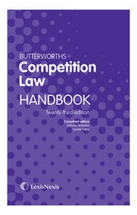 Abbildung von: Butterworths Competition Law Handbook - Butterworths Law