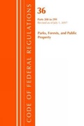 Bild: Code of Federal Regulations, Title 36 Parks, Forests, and Public Property 200-299, Revised as of July 1, 2017 - Bernan Press