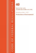 Bild: Code of Federal Regulations, Title 40 Protection of the Environment 63.600-63.1199, Revised as of July 1, 2017 - Bernan Press
