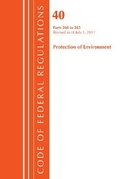 Bild: Code of Federal Regulations, Title 40 Protection of the Environment 260-265, Revised as of July 1, 2017 - Bernan Press