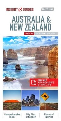 Abbildung von: Insight Guides Travel Map Australia & New Zealand - Insight Maps