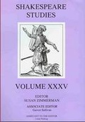 Cover: Shakespeare Studies v. 35 - Fairleigh Dickinson University Press,U.S.