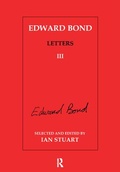 Cover: Edward Bond: Letters 3 - Routledge